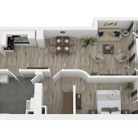 דירה Ostseefeeling - 5 Sterne Mit Suedbalkon In Der Seefahrtschule ווסטרו